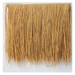 Simulation Thatch Tile Plastic Natural Wild Fake Straw Artificial Fake Thatch Straw Dekoration Bauernhaus Traufe Stroh Pe Flame Retardant Plastic (Farbe: Gelb A,Größe: 1St)