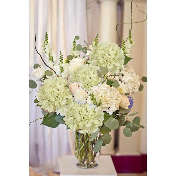 2 stuks hortensia's kunstbloemen ivoor, Ø 19 cm, kunstbloemen, hortensia, als echt voor bruidsbruidsboeketten, huis, kantoor, hotel, feestdecoratie, middenstukken, bloemstukken