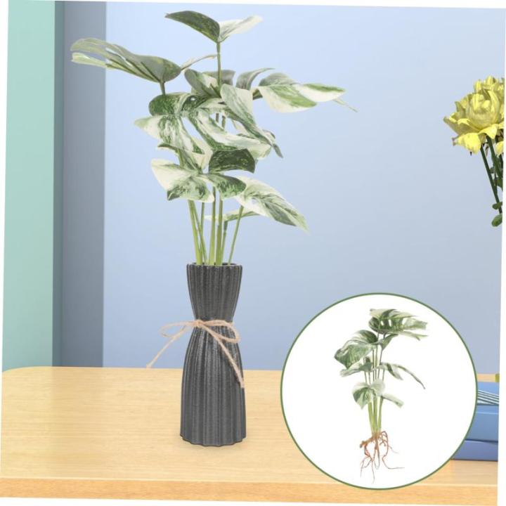 Raumbedarf lebendige gefälschte Pflanze kleine gefälschte Pflanze grünes Dekor Baum bücherregal Dekoration buchregal Dekoration Tisch-Pflanzendekor Desktop-Pflanzendekor Plasti