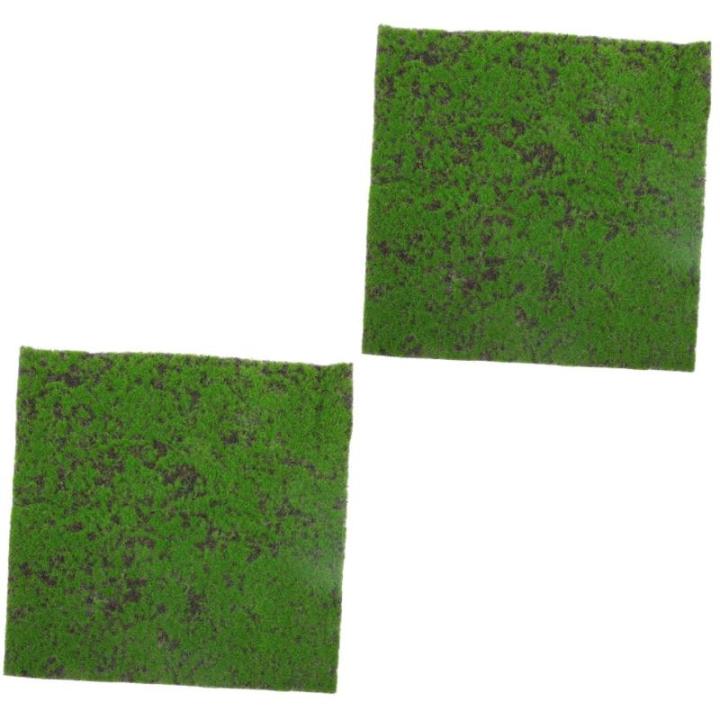 2St künstliches künstliches Moos Künstliche Moosplatte Künstliche Moosmatte künstliche Pflanze kunstpflanze Kunstrasenmatten Simulation Grasmatte Glasflasche gefälschter Rase