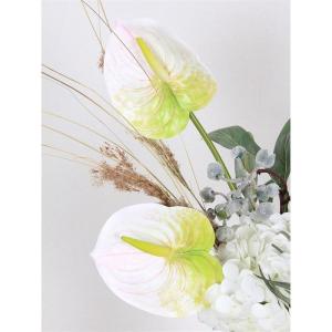 Kunstblumen Exquisites künstliches Blumenarrangement – ​​Elegante künstliche Blumen in Einer Keramikvase, 52 x 16 x 54 cm, für das Wohnzimmer für jeden Anlass