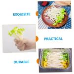 1 Satz Foto-Requisiten Home Decor Wohnungsdeko Gefälschtes Gemüse Realistisches Gemüse Künstliche Sojasprossen-Ornament Rustikale Küchendekoration Plastik Light Green 50 Stüc