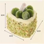 Fake Kuchen künstliche Kuchen 6 Stücke Realistische Künstliche Kuchen Verschiedene Gefälschte Kuchen Desserts Simulation Lebensmittel Modell Fotografie Prop Realistisches Essen