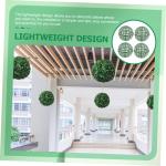 2 Sätze Blumenarrangement Topiary-baumrahmen Buchsbaum Formschnitt Topiary Sphäre Rahmen Kugelblumenregal Gestell Topiary-käfig Plumeria-Pflanzen Grünzeug Plastik Green 4 Stüc