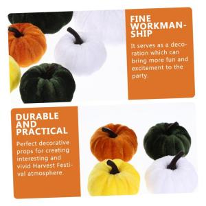 75 STK künstlicher Kürbis künstliche Kürbisse Kürbisornament simulierter Kürbis Pumpkin Decoration Halloween Pumpkin hochzeitsdeko Szenenlayout Kürbisdekor -Requisite Schaum