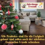 Kleine kunstkerstboom, 65 cm, natuurgetrouwe replica met spuitgietelementen, kunstkerstboom, decoratie, dennenboom, kerstdecoratie (groen, 65 cm)