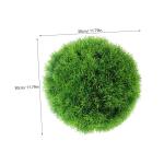 Ball aus Kunstrasen Künstliche Formschnittkugel Kunstrasenball hängende Pflanzenkugel weihnacjtsdeko deckenverkleidung Topiary-Ball lebendige Formschnittkugel Plastik Green