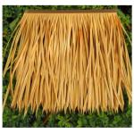 Simulation Strohfliese künstlicher Pavillon Grasschuppen Holzhaus Kunststoff gefälschtes Stroh schwer entflammbar dekoratives Stroh PVC Farm Simulation Strohfliese ( Color : Colo