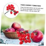 3 Stück Schnur Simulierte Kirschtomaten Künstliche Tomaten Früchte Lebensechte Kirschtomaten Künstliche Zypressen Girlande Dekorationen Für Zuhause Künstliche Früchte
