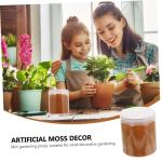 1 Moos Rasenpulver DIY Simulationsmoos Dekor Kunstrasen Pulver Nylon Fake Pflanzendekor DIY Rasenpulver Landschaftsverzierung Landschaftsdekor Zubehör Szenen Layout Dekor