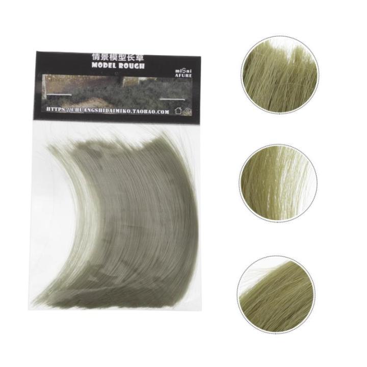 1 Packung skizzieren Harzglasmodell Gras Dekoration kunstpflanze scheibengardinen sandtisch dekoratives Gras - Strohmodell- Mini Material Suite