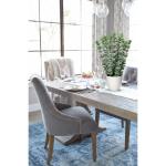 Kunstplant eucalyptus kunstplant lijkt op echte kamerplanten, decoratieve planten in witte pot, hoogte 40 cm