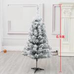 Weihnachtsbaum Künstlich Weihnachtsbaum Grüner Desktop-Weihnachtsbaum Edelweiß Weihnachtskiefer Weihnachten(90cm)