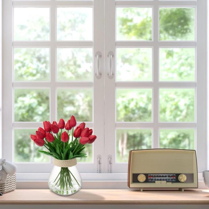 10 stuks kunstbloemen, kunstbloemen, tulp, kunstbloemen, tulp, bloemenboeket, latex, bloemen, zijde, tulp, real-touch, voor thuis, feest, bruiloftsboeket, tuindecoratie