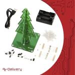 3 x DIY LED kerstboomkit om zelf te solderen Inclusief E-Book!