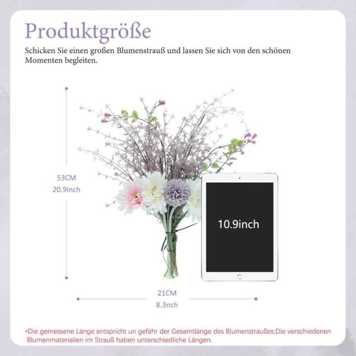 - als echt voor tuin, verjaardagsfeest, thuis, bruiloftsdecoratie, boeket, groot boeket voor jezelf, familie, vrienden, moeder