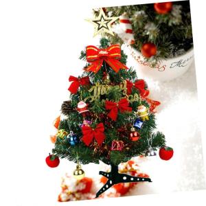 Weihnachtsdekorationen Regaldekorationsartikel Künstlicher Weihnachtsbaum Für Den Tisch Stehendes Zeichen des Minibaums Mini-Weihnachtsbaum Weihnachtsfeierverzierung