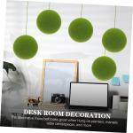 Simulierter Moosball kunstpflanze kunstplflanze Garden Decoration Room Decor for Moosball für Party Kunstmoos Kugel Dekor DIY blumenkunst versorgung Simulation Moosball Schaum