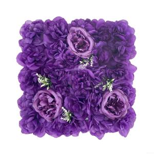 Stilvolle künstliche Blumen-Wandpaneel für Hochzeiten, Partys und Heimdekor-Design (Nr. 14)