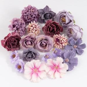 20 stuks , bloemkoppen, , mini-bloemkoppen voor bruiloft, thuis, knutselen, scrapbooking, decoratie