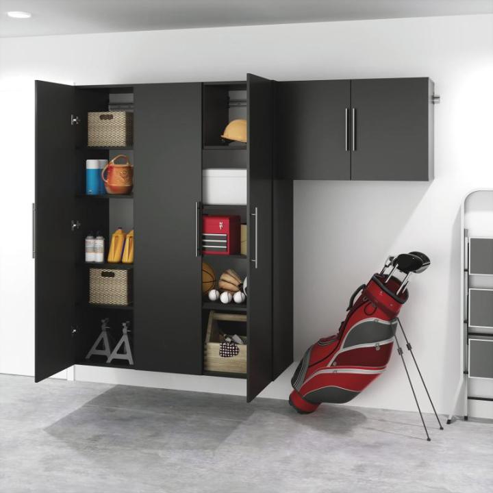 HangUps Oberer Aufbewahrungsschrank, 91,4 cm, Schwarz