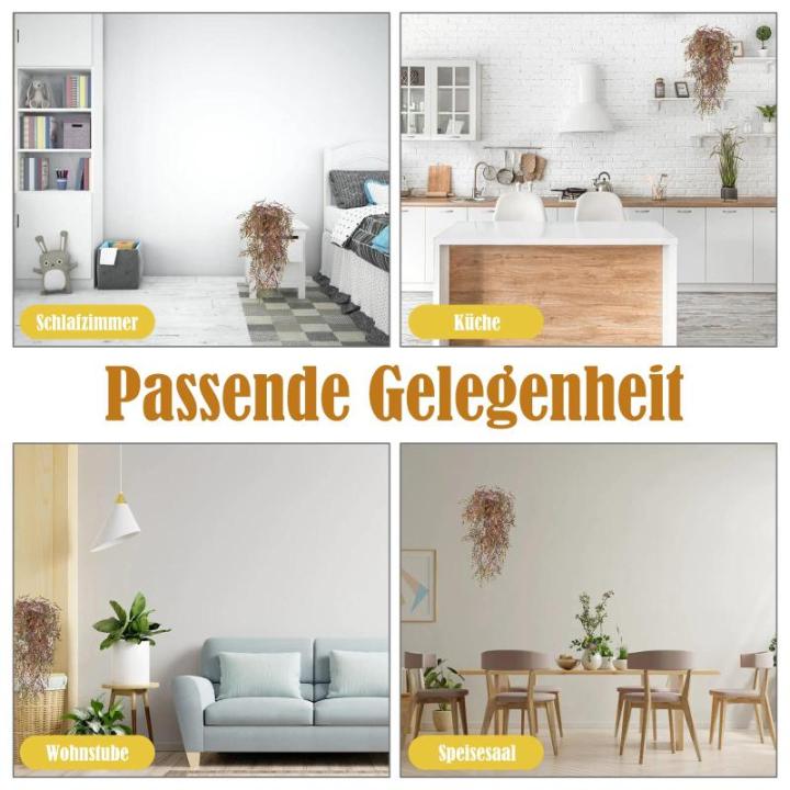 2 stuks , hangende hangplanten, kunstmatige hangplant, kunstmatige klimopslinger voor slaapkamer, keuken, woonkamer, badkamer, balkon, kantoor, vensterbank, rood