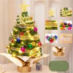 Kerstboom met verlichting 60 cm lichtketting kerstboom mini kerstboom kunstmatige kerstboom kerstdecoratie tafel kerstboom kerstcadeaus