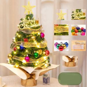 Kerstboom met verlichting 60 cm lichtketting kerstboom mini kerstboom kunstmatige kerstboom kerstdecoratie tafel kerstboom kerstcadeaus