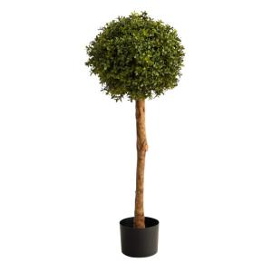 Buchsbaumkugel Buchsbaumkugel Formschnitt künstlicher Baum (Innen- und Außenbereich), 91 cm