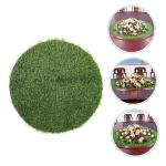 Schachtdeksel, decoratie, gazon, kunstgras, koffieaccessoires voor koffiebar, kunstgrastapijt, wasbare tapijten, placemats, nepgrastapijt, grasmatdecor