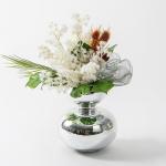 Kunstblumen Modernes, leichtes, luxuriöses Kunstblumenarrangement – ​​Kunstblumen aus Silikon für Wohnzimmer, Esstischdekoration für jeden Anlass