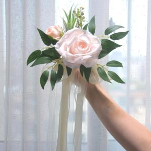 6 Stück Hochzeitszeremonie Ornamente Raffinierte Stuhlverzierungen Mit Künstlichen Blumen Kirchenbänken Blumen
