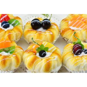 Fake Kuchen künstliche Kuchen 6Pcs Realistische Künstliche Gefälschte Brot Dessert Modell Zu Hause Inszenierung Handwerk Fotografie Requisiten Realistisches Essen