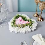 Künstliche Blumensträuße, künstliches Rosenarrangement für Hochzeit, Tafelaufsatz, Valentinstag, Dekoration, Foto-Requisiten