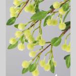 Kunstblumen Modernes Kunstblumenarrangement – ​​97 cm große Kunstblumen aus Kunststoff in Einer Glasvase für Wohnzimmer und Inneneinrichtung für jeden Anlass