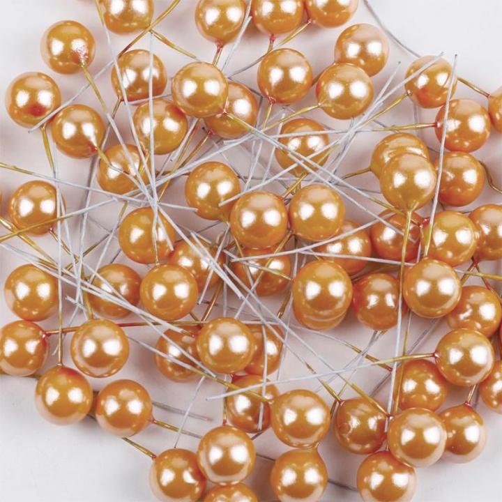 200 Stück Künstliche Beeren 12mm,Dekorative Beerenstiele,Beeren Früchte,für DIY Handwerk Dekoration,Weihnachtsbaum Weihnachtskranz Tischdeko,Hochzeit,Home Decoration,Gelb