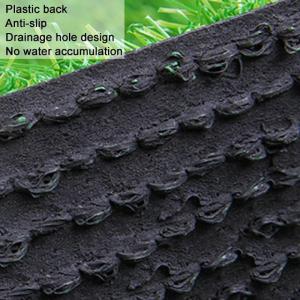 Synthetischer Kunstrasen, realistische Rasenmatte für Haustierhunde für die Terrassen- und Gartenlandschaft, 2 cm Dicker Rasenteppich (1 x 5 m) (Grün, 1 x 1 m)