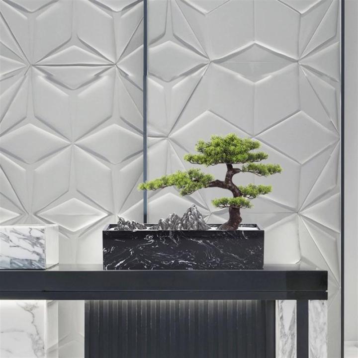 Künstlicher Bonsai-Baum Künstlicher Bonsai-Baum, Innendekoration, grüne Simulation, Willkommenskiefer, Bonsai-Baum, Büro, Wohnzimmer, Desktop-Dekoration, gefälschter Baum, Mar