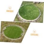 Tapijten schachtdeksel decoratie gazon turnzaal gazon placemat kunstgras placemats van kunstgras placemats van kunstgras campertapijten voor buiten plastic buiten groene planten