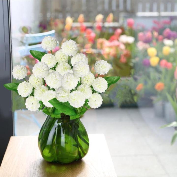 Künstliche Blumen Hortensien Blume Hortensie Blumenarrangements mit Hochzeit Kunstblumen für Hochzeitsstrauß Home Garden Party Office Arrangements 0501