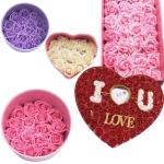 50 stuks kunstschuim roze hoofden van bloemen, boeket, bruid, feestdecoratie voor thuis, rood