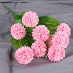 Fake Blumen Kunstblumen Künstliche Pflanzen Blume Deko Hortensien Blumenarrangements Kernstück Hochzeit Blumenstrauß für Garten Büro Haus Fenster Hochzeit 0504