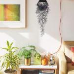 JINXM Kunstmatige Hangende Wijnstokken Planten Plastic Varens Planten Kunstmatige Klimop Garland Trailing Huilen Klimop Wijnstok Hangende Plant voor Balkon Veranda's Patio Mand Dec