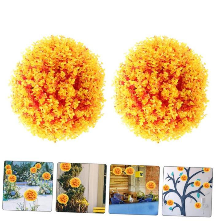 2st Eukalyptus-grasball Hängende Formschnittkugel Gefälschte Formschnittbäume Formschnittball Formschnittkugel Aus Buchsbaum Kunstrasenball Plastik Gefälschte Pflanze Künstlic