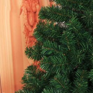 PVC-Verschlüsselung Weihnachtskiefer, Abnehmbarer Premium-Fichten-Künstlicher Weihnachtsbaum Mit Scharnier Einfache Montage Weihnachtsdekorationen Ch Modisch，Green-240cm(7.8Ft)