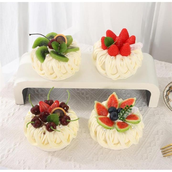 Fake Kuchen künstliche Kuchen 2Set Künstliche Kuchen Modell Fotografie Requisiten Für Display Simulation Kuchen Dessert Modell Realistisches Essen