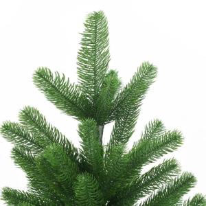 Künstlicher Weihnachtsbaum mit Beleuchtung & Kugeln mit LED Beleuchtung 150 cm Grün