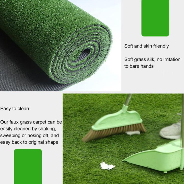 Kunstrasen-Gartenrasenmatte, Ersatz für Kunstrasen, synthetischer Astroturf-Teppich, 118 Zoll, hohe Fußmatte aus natürlichem Kunstrasen mit Drainagelöchern (lila, 8 x 11 m)