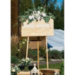 Kunstbloemen, rozen, 25 stuks, kunstrozen met steel, doe-het-zelf decoratie, voor bruiloft, bruidsfeest, feesttafels, boeketten, bruid, woondecoratie, wit