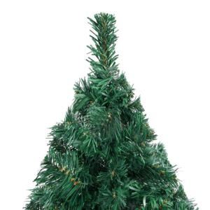 Künstlicher Weihnachtsbaum mit Beleuchtung & Kugeln Grün 210 cm, Tannenbaum Künstlich, Christmas Tree, Tannenbaum Deko, Weihnachtsbäume, Christbaum - 3077537